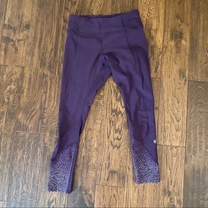 Purple lulu lemon leggings